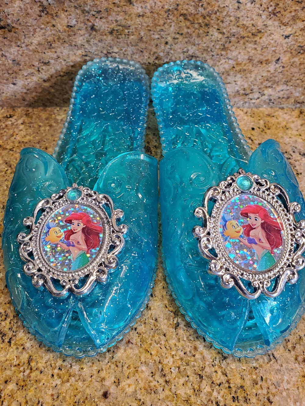 EUC Disney Princess Ariel Shoe - 3-5 yrs